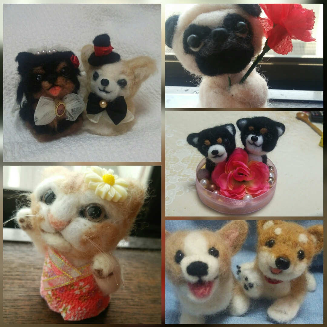 羊毛フェルトオーダー受付ページ