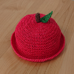 赤りんごの麦わら帽子 3枚目の画像