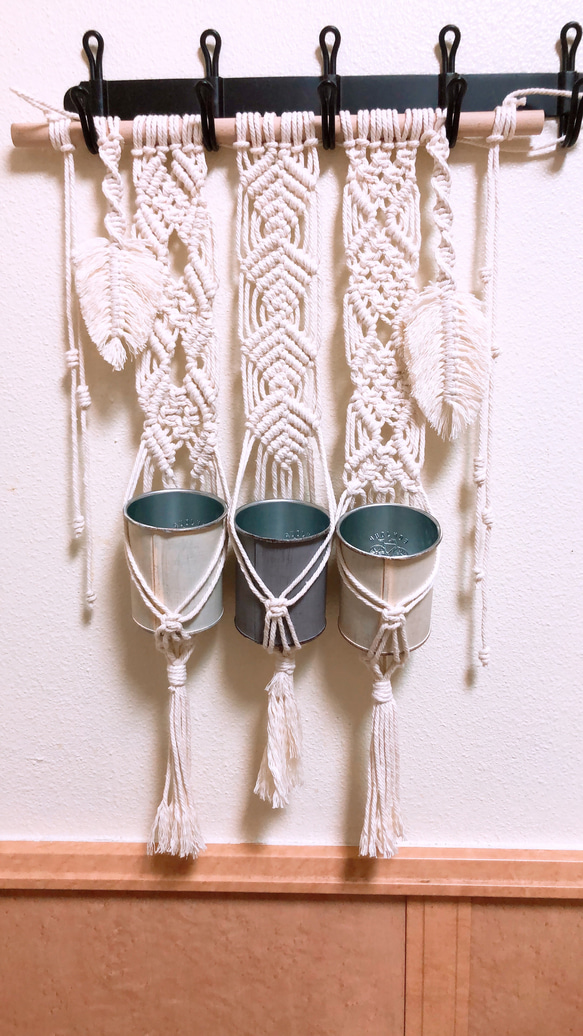 ハンドメイドマクラメプラントハンガー その他インテリア雑貨 ri-no