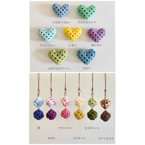 かごバック クラフトバンド 花結び アンティークグリーン 、黒スモール クラフトバンドのかごバッグ【花結び】花付モスグリーン かご