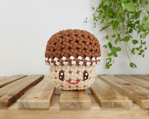 福ページ　エコクラフト　クラフトバンド　きのこハウス3個 福ページ エコクラフト クラフトバンド きのこハウス3個 福様専用