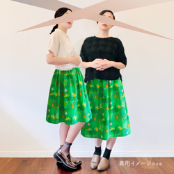 skirt(SHORT)：コットン／Morning salad 9枚目の画像
