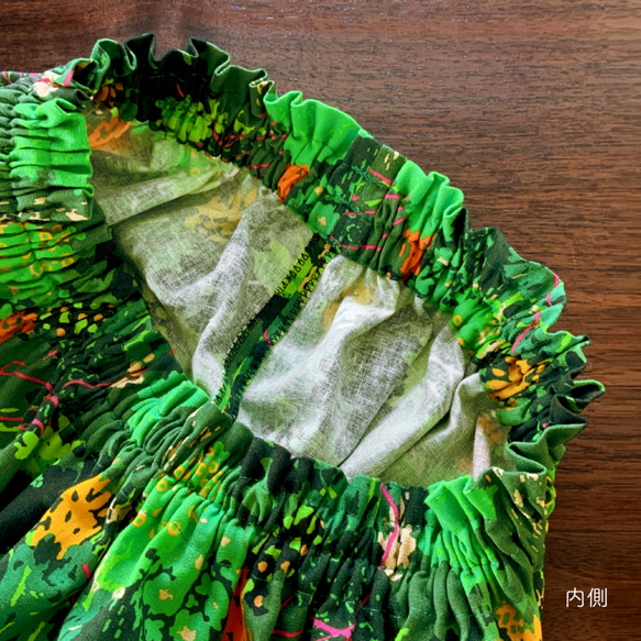 skirt(MIDDLE)：コットンリネン／Evening salad 7枚目の画像