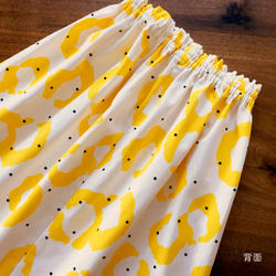 skirt(SHORT)：コットン／Yellow leopard 6枚目の画像