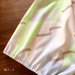 skirt(SHORT)：ポリエステル／Abstract ribbon 4枚目の画像
