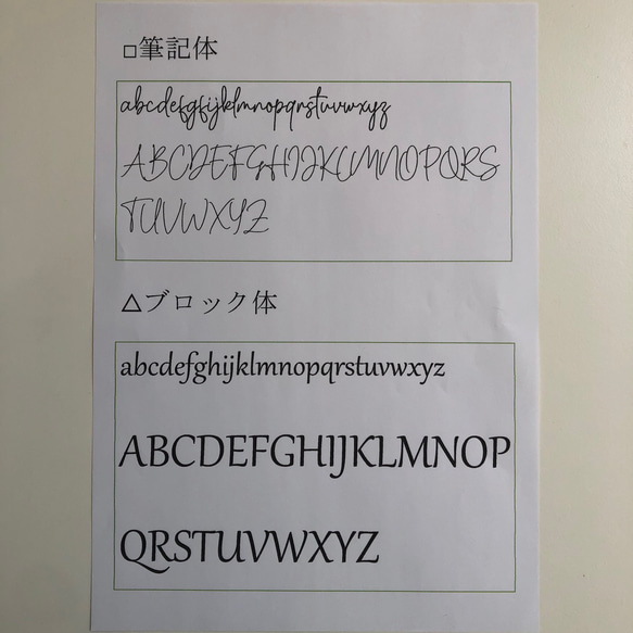 ♡ ハート　大　ネームタグ　キーホルダー　名入れ　イニシャル　 5枚目の画像