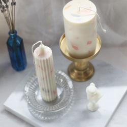 terrazzo candle ・stripe・ 3枚目の画像