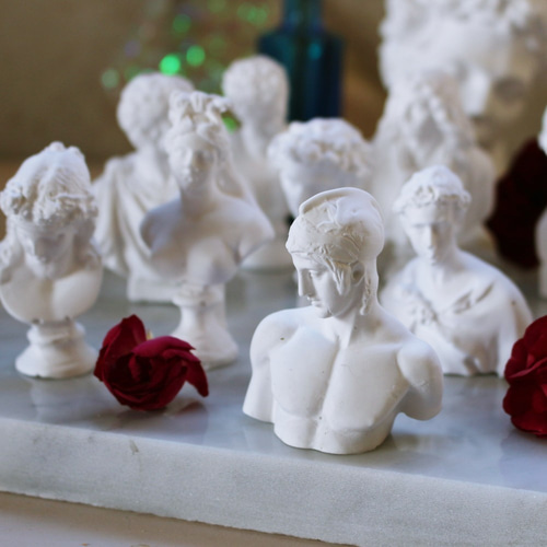 古代ギリシア人の顔石膏製品