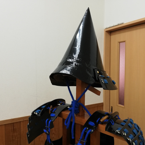 甲冑】錐形兜青糸縅二枚胴【子供用】 雑貨・その他 sengoku1582 通販 