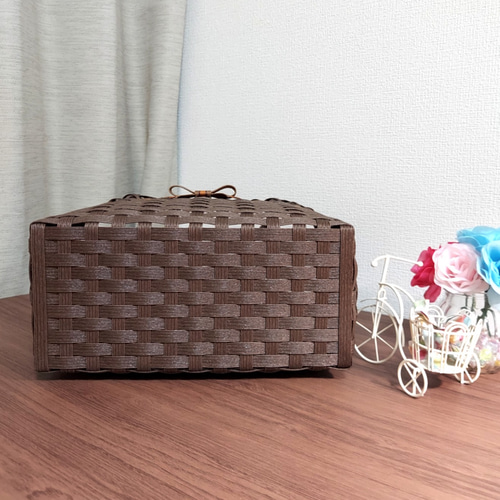 ＊キラキラ様オーダー品＊クラフトかごバッグ キラキラ様オーダー品＊クラフトかごバッグ7点 Make a chic patterned