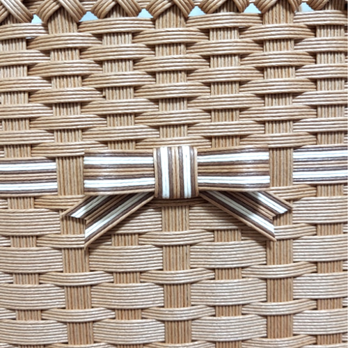 受注製作 】クラフトバンドのかごバッグ かごバッグ -mami- 通販