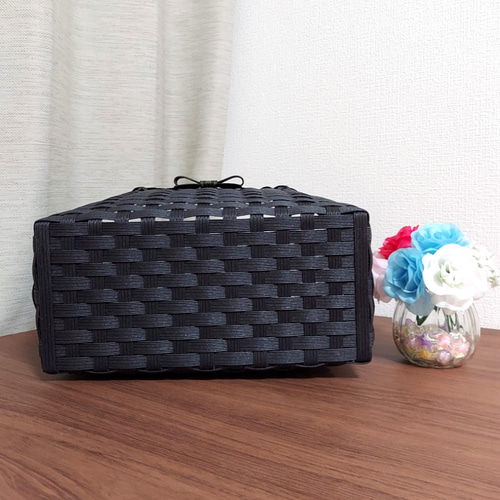 受注製作 】クラフトバンドのかごバッグ かごバッグ -mami- 通販