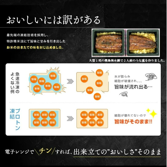 «送料無料»霧島湧水鰻重　【プレゼント・各種ギフトにもオススメ】 7枚目の画像