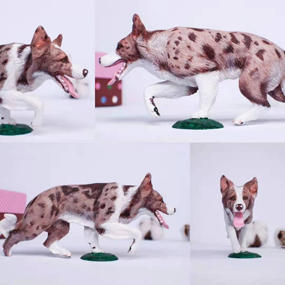 【オーダーメイド】うちの子 愛犬 愛猫 肖像画 3D 写真 似顔絵 人形 フィギュア メモリアル ペットロス ペットの 2枚目の画像