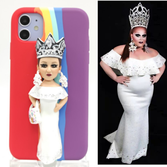 全機種対応 お写真入から 3D 肖像画 似顔絵 人形 iPhone 15 promaxケース Androidスマホケース をテーマにした人形はこちら iPhone 髪型 ドレス 誕生日 友人 彼氏 両親 カップル 和装