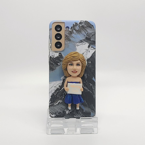 全機種対応 お写真入から 3D 肖像画 似顔絵 人形 iPhone 15 promaxケース Androidスマホケース をテーマにした人形はこちら iPhone 髪型 ドレス 誕生日 友人 彼氏 両親 カップル 和装