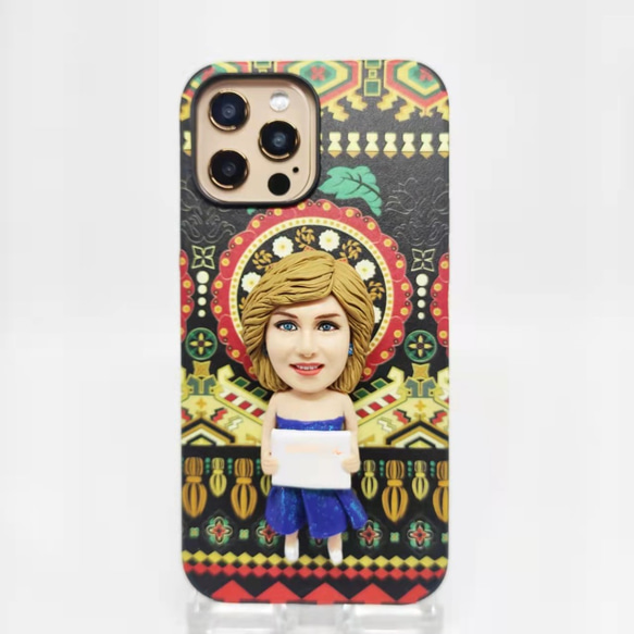 全機種対応 お写真入から 3D 肖像画 似顔絵 人形 iPhone 15 promaxケース Androidスマホケース をテーマにした人形はこちら iPhone 髪型 ドレス 誕生日 友人 彼氏 両親 カップル 和装