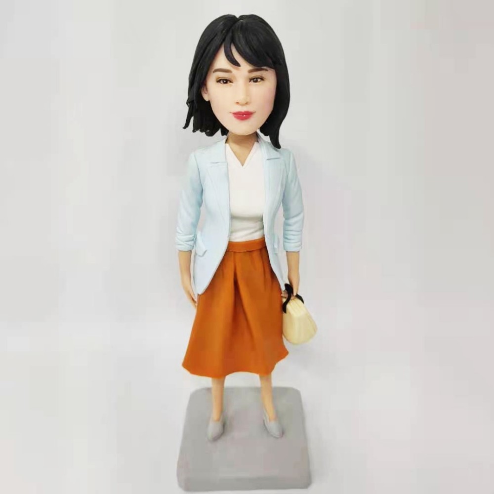 【オーダーメイド】ハイエンド 名入れ 蝋人形グレードアート人形の置物 あなたの写真やアイデアに基づいて 名人
