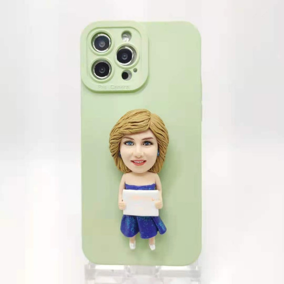 全機種対応 お写真入から 3D 肖像画 似顔絵 人形 iPhone 15 promaxケース Androidスマホケース をテーマにした人形はこちら iPhone 髪型 ドレス 誕生日 友人 彼氏 両親 カップル 和装