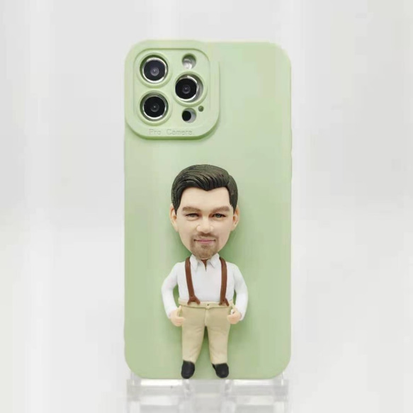 全機種対応 お写真入から 3D 肖像画 似顔絵 人形 iPhone 15 promaxケース Androidスマホケース をテーマにした人形はこちら iPhone 髪型 ドレス 誕生日 友人 彼氏 両親 カップル 和装