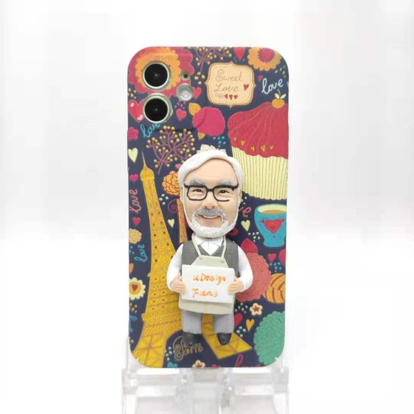 全機種対応 お写真入から 3D 肖像画 似顔絵 人形 iPhone 15 promaxケース Androidスマホケース をテーマにした人形はこちら iPhone 髪型 ドレス 誕生日 友人 彼氏 両親 カップル 和装