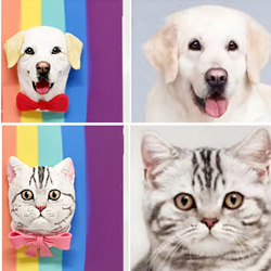 【オーダーメイド】L&G 3D犬猫ペットスマホケース 世界で唯一の手作 あなたの写真からカスタム 全機種対応iPhone 4枚目の画像