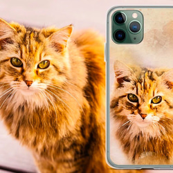 【オーダーメイド】うちの子 スマホケース 猫犬 ペット 肖像画似顔絵 iPhone 15 14 Android全機種対応 4枚目の画像