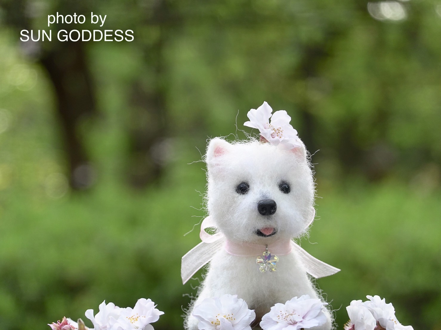 羊毛フェルト　オーダー募集はお休みします お休みしてます』羊毛フェルト 犬 オーダー 9nine 羊毛フェルト 9nine