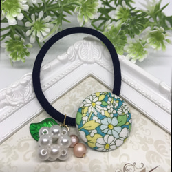 くるみボタン ヘアゴム レジン⭐︎送料無料 ヘアゴム junyokko 通販