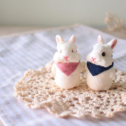 寵物公仔擺設-領巾造型 兔‧米格魯‧拉不拉多 第6張的照片