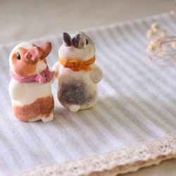 寵物公仔擺設-領巾造型 兔‧米格魯‧拉不拉多 第7張的照片