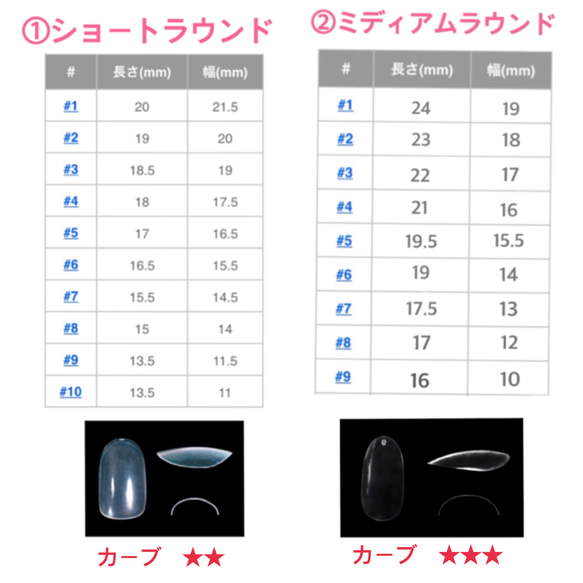 【計測用チップ付き】ブライダルネイルチップ☆結婚式ピンクフラワーアート　No.005 7枚目の画像