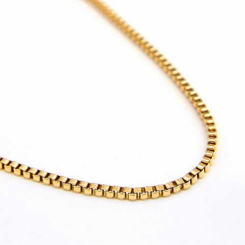 ベネチアンチェーン ネックレスチェーン ステンレス ボックスチェーン