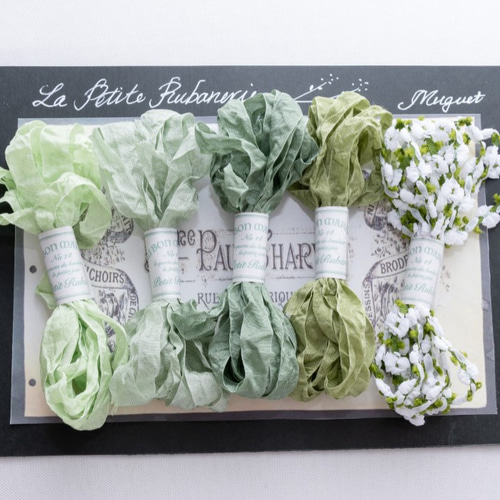 くしゅくしゅリボン スズラン リボン・テープ LES LIENS 通販｜Creema  