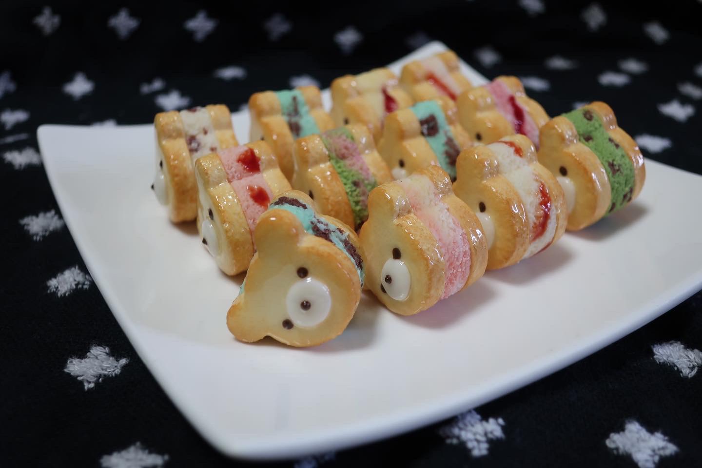 じゃらじゃらキーホルダー アイス くま クッキー 106 じゃらじゃらキーホルダー アイス くま クッキー 106