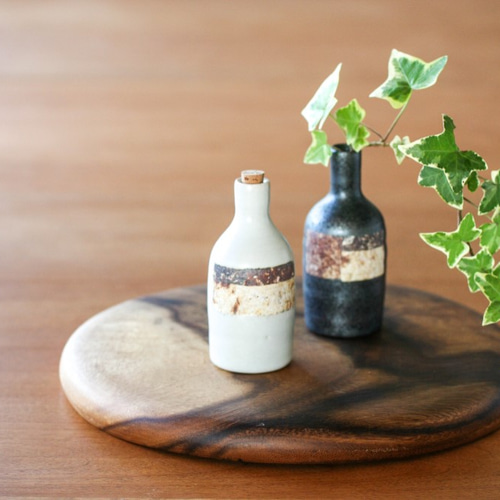 一輪挿し　花瓶　骨董 九谷焼 骨董・民芸品 壺 美山 花瓶 一輪挿し 陶芸 花器 : ココロード