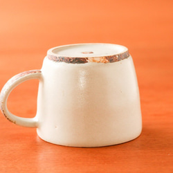 Ｔさまご予約品　白釉マグカップ（ショート）＆オーバルプレート 5枚目の画像
