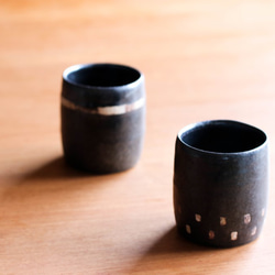 黒釉フリーカップ(ｽﾄﾚｰﾄ)(1ｺ) 1枚目の画像