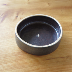 伊豆土線蛋立盤（黑釉） 第4張的照片