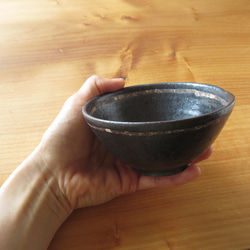 伊豆土lineの小鉢（黒釉） 4枚目の画像