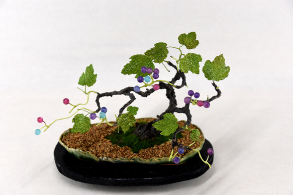 飯田アートフラワー　野葡萄5本&葡萄1本　セット売り 飯田アートフラワー 野葡萄5本&葡萄1本 セット売り 葡萄（ブドウ）の