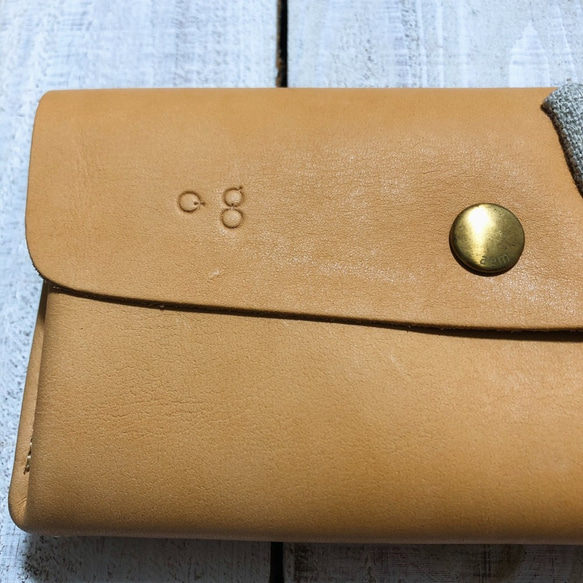 One piece leather wallet 4枚目の画像