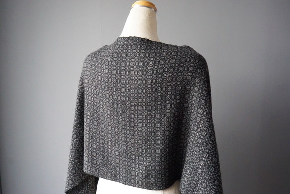 手織り　ストール　カシミヤ　AWM-003 5枚目の画像