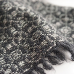 手織り　ストール　カシミヤ　AWM-003 8枚目の画像