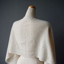 手織り　ストール　カシミヤ　AWM-001 5枚目の画像