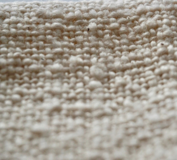 手織り　ハンカチ　ガラ紡　TEN-007 4枚目の画像