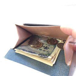【組み合わせ自由♩】コンパクトな四角いミニミニ財布 3枚目の画像