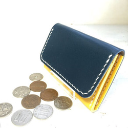【Vivid colors♫】コンパクトな四角いミニミニ財布 1枚目の画像