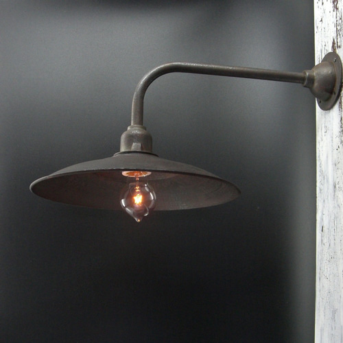 アンティーク外灯(サビ塗装) S-C1BB 玄関照明 カフェ照明 古民家照明