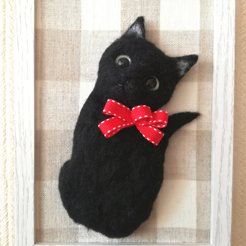 ジジ』になりたかった猫 羊毛フェルト 小波 通販 5646131